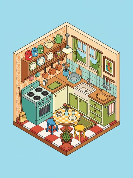 Diseño K22 del Pack Cocina Deco
